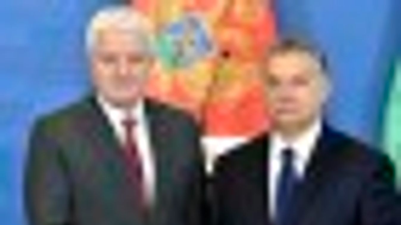 Orbán: Montenegrónak az EU-ban van a helye