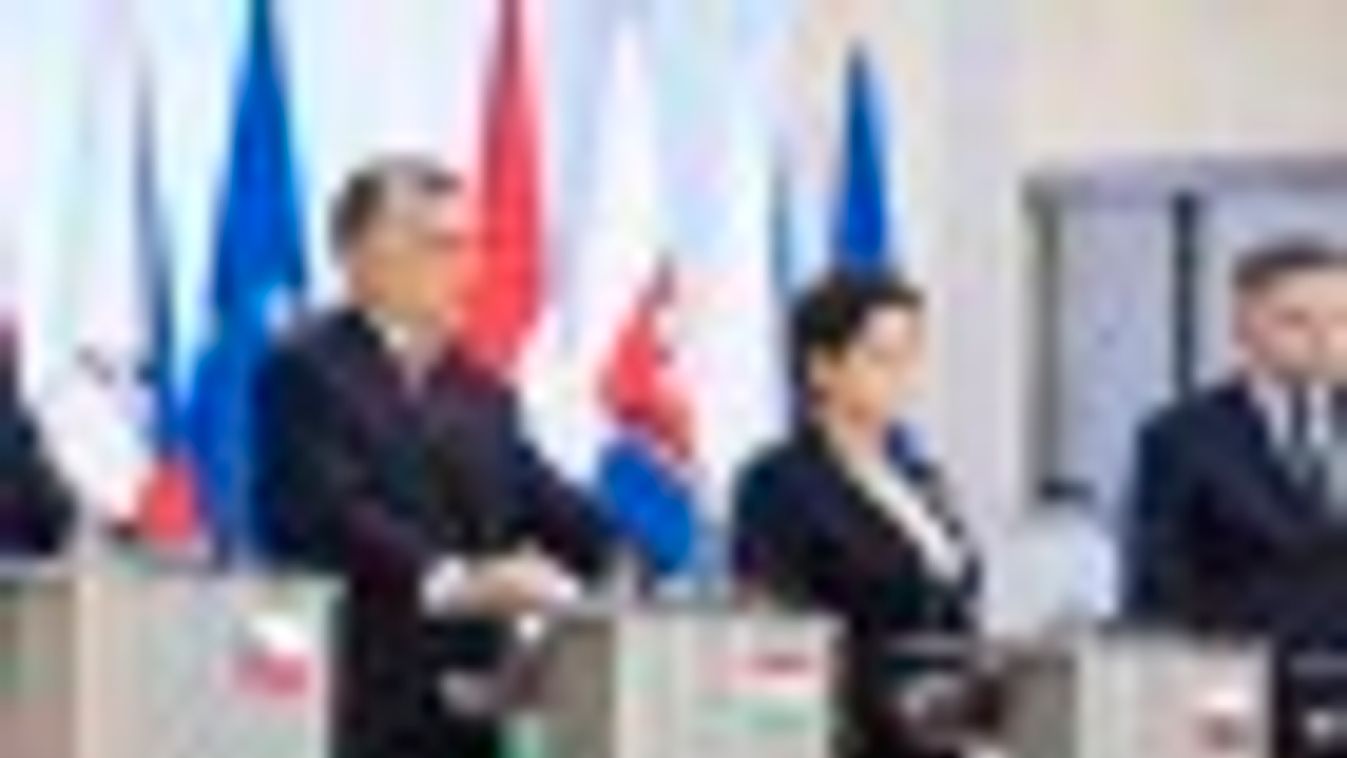 V4-csúcs - Orbán: közeledünk az ésszerű migrációs politikához Európában
