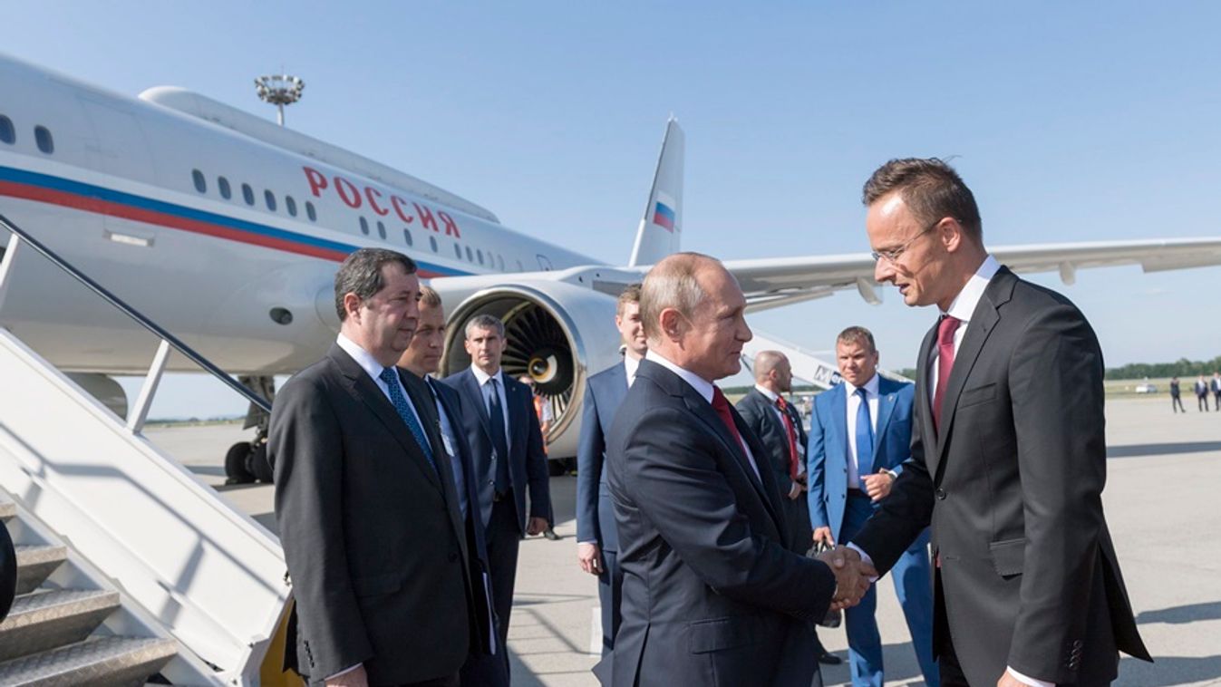 Megérkezett Budapestre Vlagyimir Putyin (FRISSÜL)