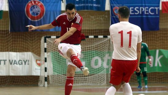 Futsal Eb-pótselejtező - Egygólos előnyt szereztek a magyarok