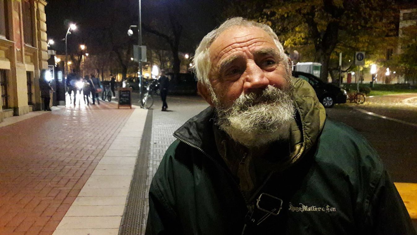 Egyre több a szegedi hajléktalan - Tarhonyás paprikással lakott jól a 69 éves Gyuri bácsi