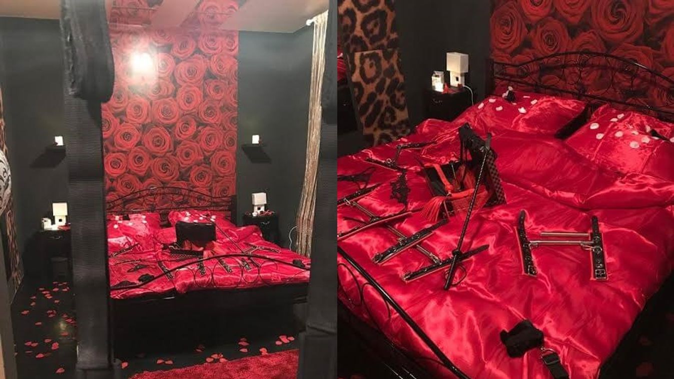 Ilyen kikötözős szex szobát is bérelhetünk Valentin napra!