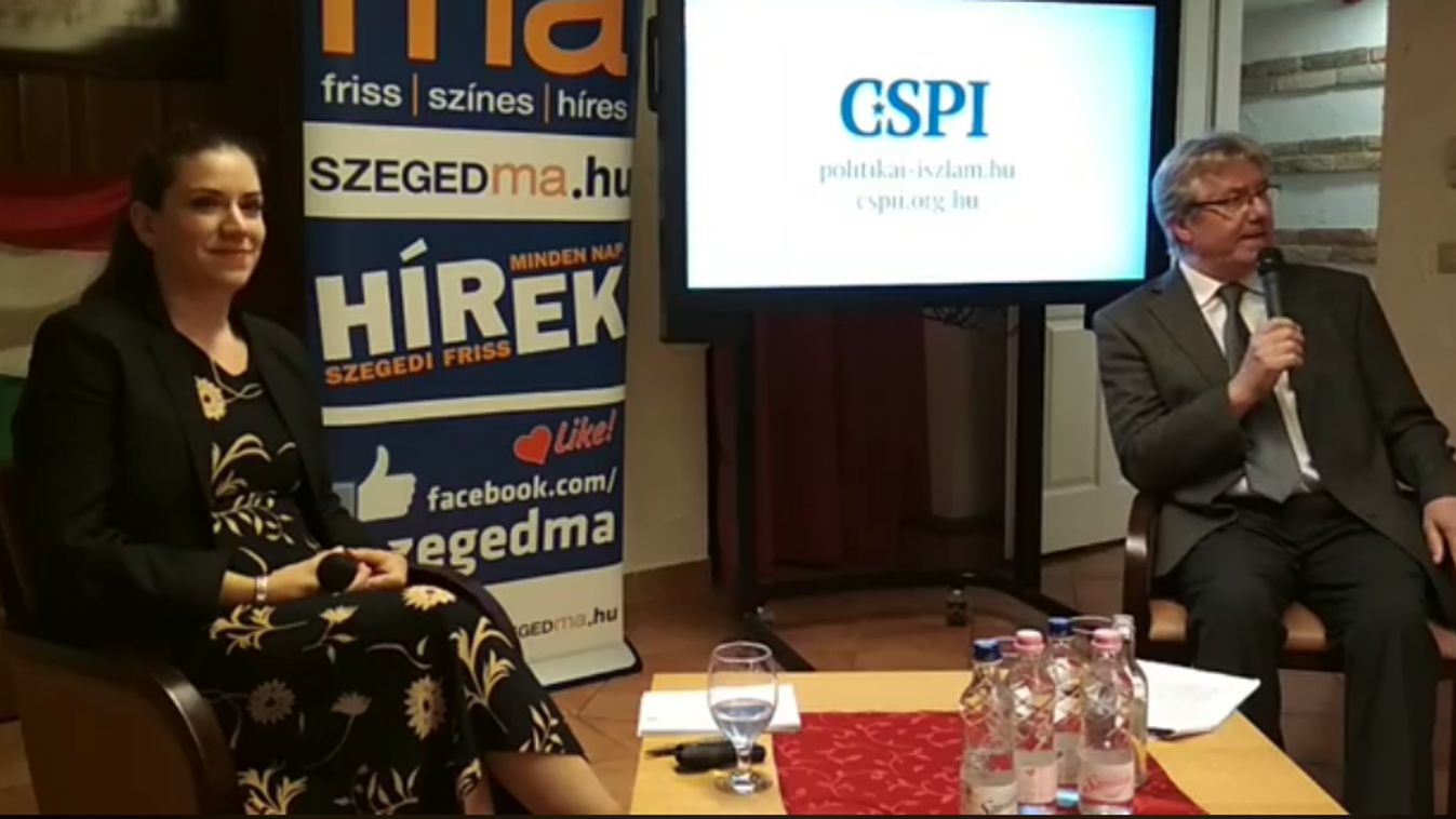 A politikai iszlámról tartott előadást Incze Nikoletta a SzegedMa Klubban
