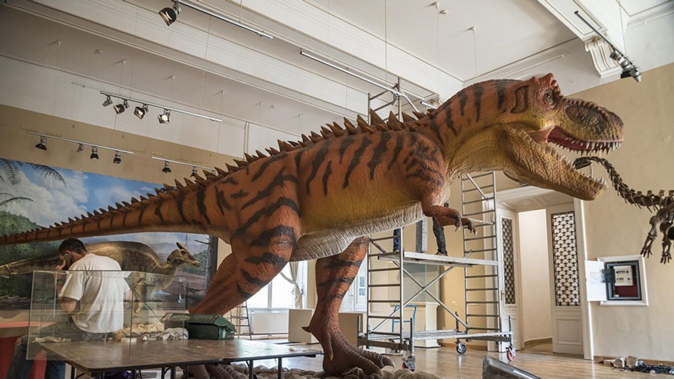 Szombaton nyílik meg a dinó-kiállítás a Mórában