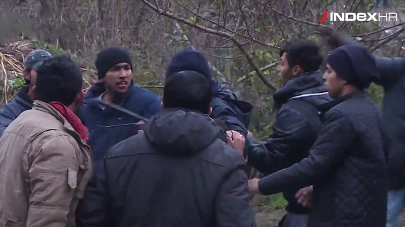 Verekedés tört ki a migránsok között Boszniában