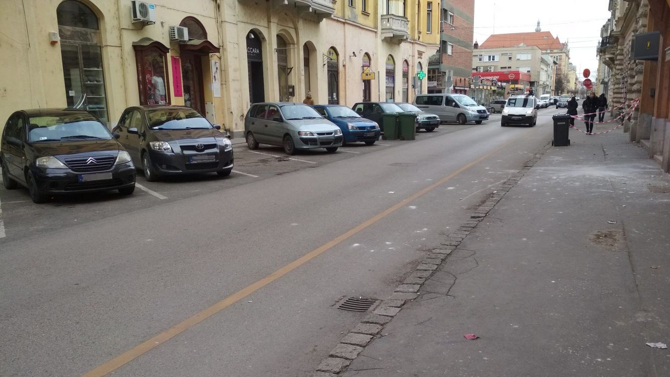 A kerékpárosok szerint életveszélyes a Feketesas utca