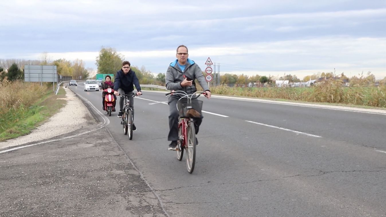 "Halálfélelmem volt" - felemelték szavukat a szegediek a biztonságos kerékpározásért