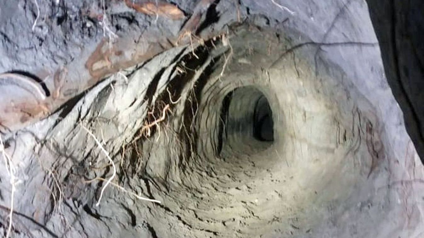 Újabb alagutat fúrtak a migránsok Ásotthalomnál