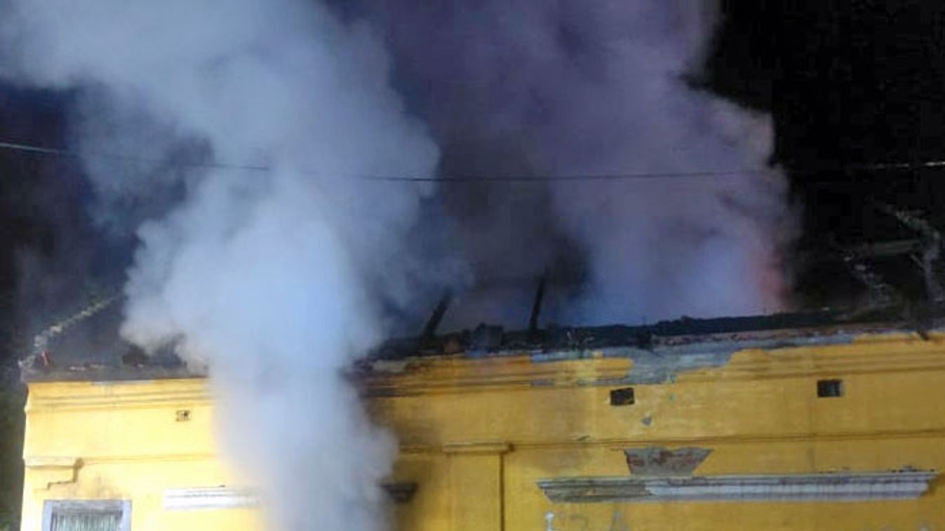 Leégett egy lakatlan ház Szegeden