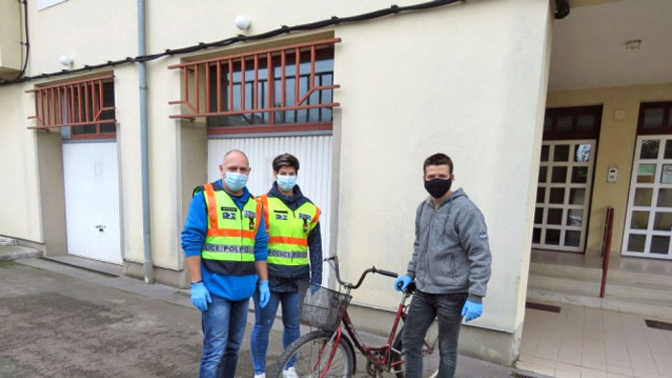 Eltekert a lopott biciklivel egy külföldi tolvaj Csongrádon