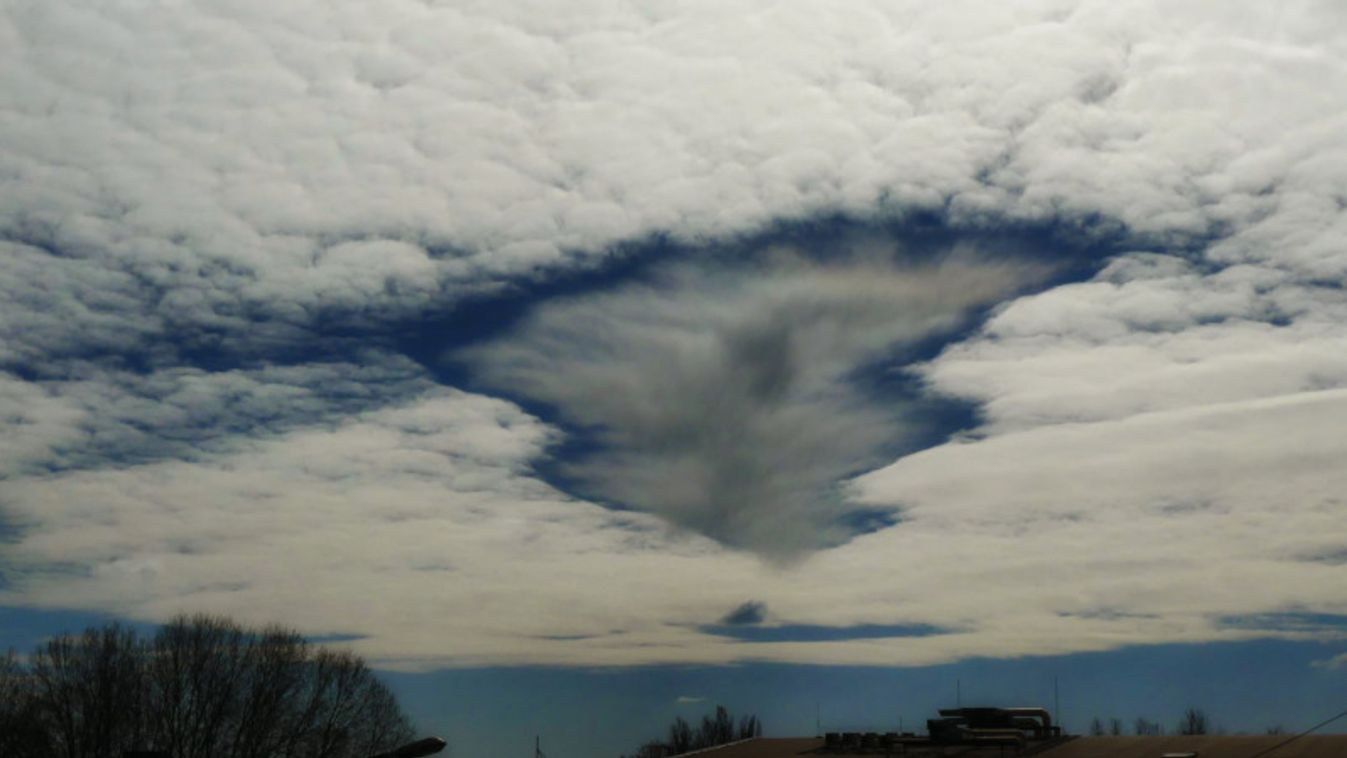 Különleges felhőket fotóztak Szegeden