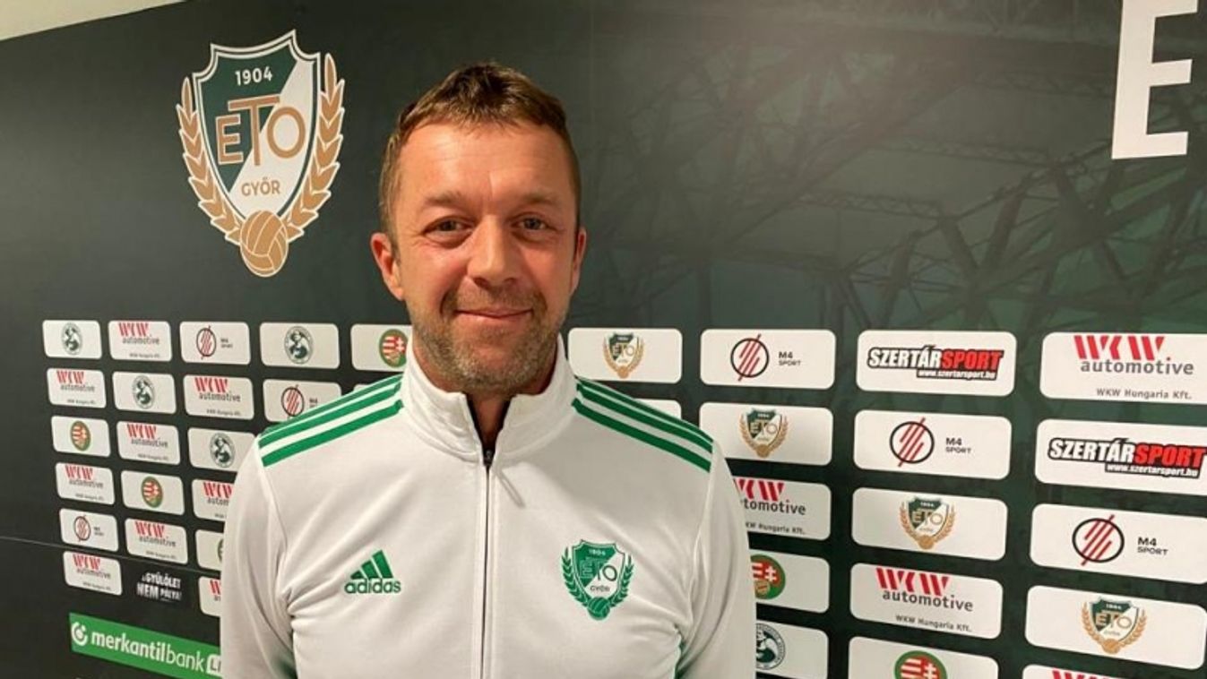 Az ETO FC Győr vezetőedzője lett Dobos Barna