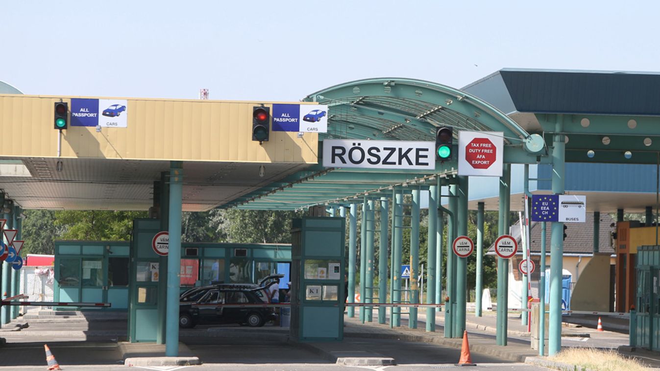 Csak a belépő forgalom előtt lesz nyitva a röszkei közúti határátkelőhely ezen a hétvégén