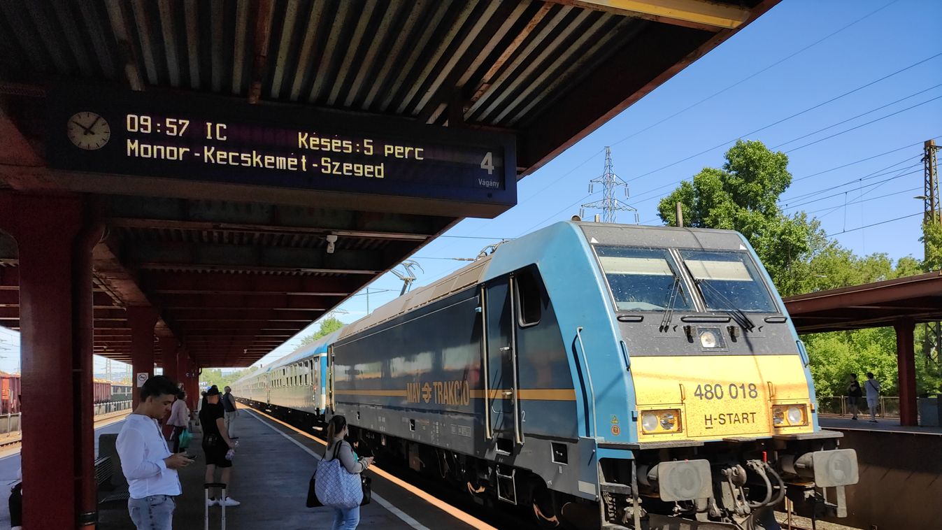 Augusztus végétől menetrendi változások jönnek a Szeged-Cegléd-Budapest vonalon