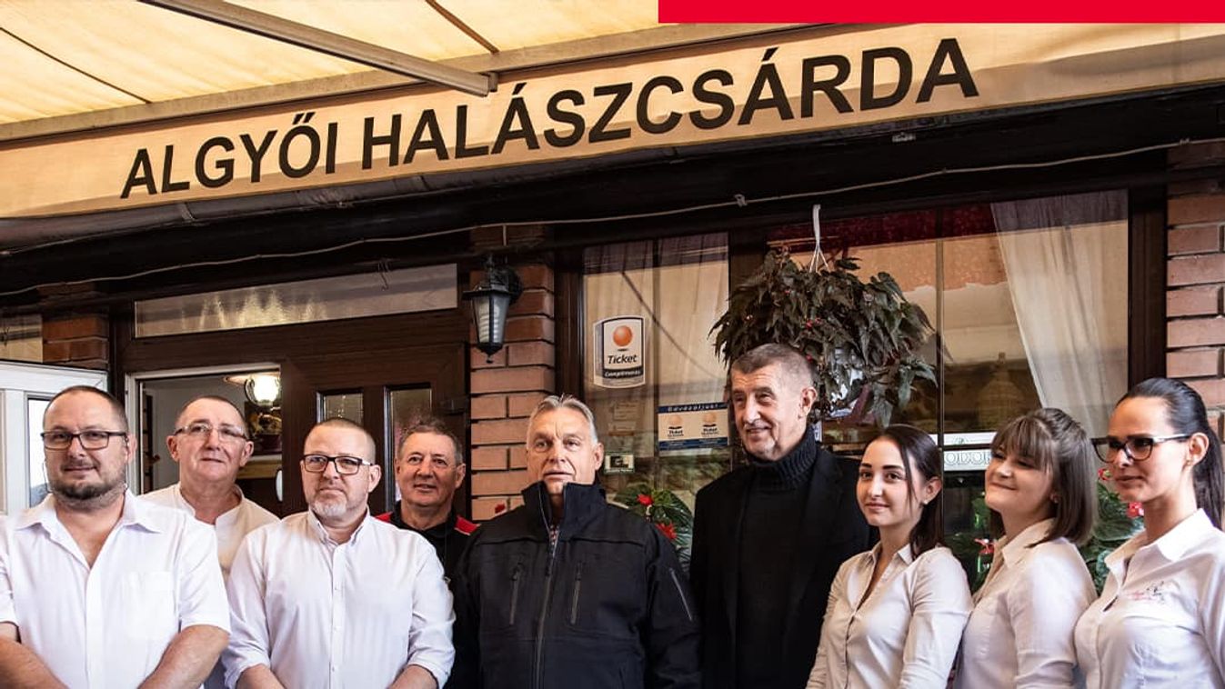Orbán Viktor az Algyői Halászcsárda vendége volt