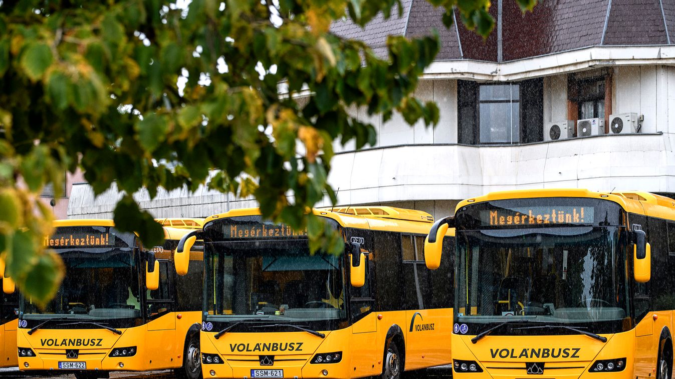 Számos új busszal bővült idén a Volán megyei flottája