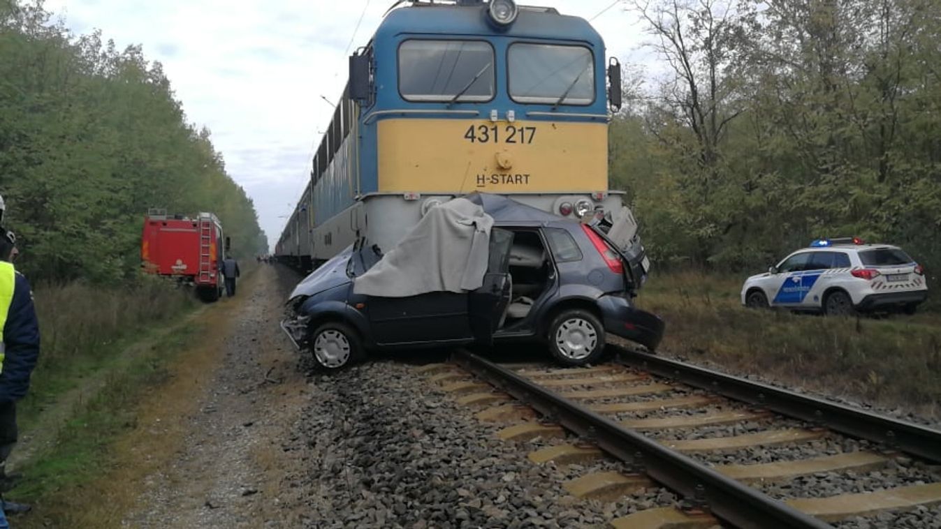 Halálos baleset történt Csengelénél, késnek a vonatok Szeged és Budapest között