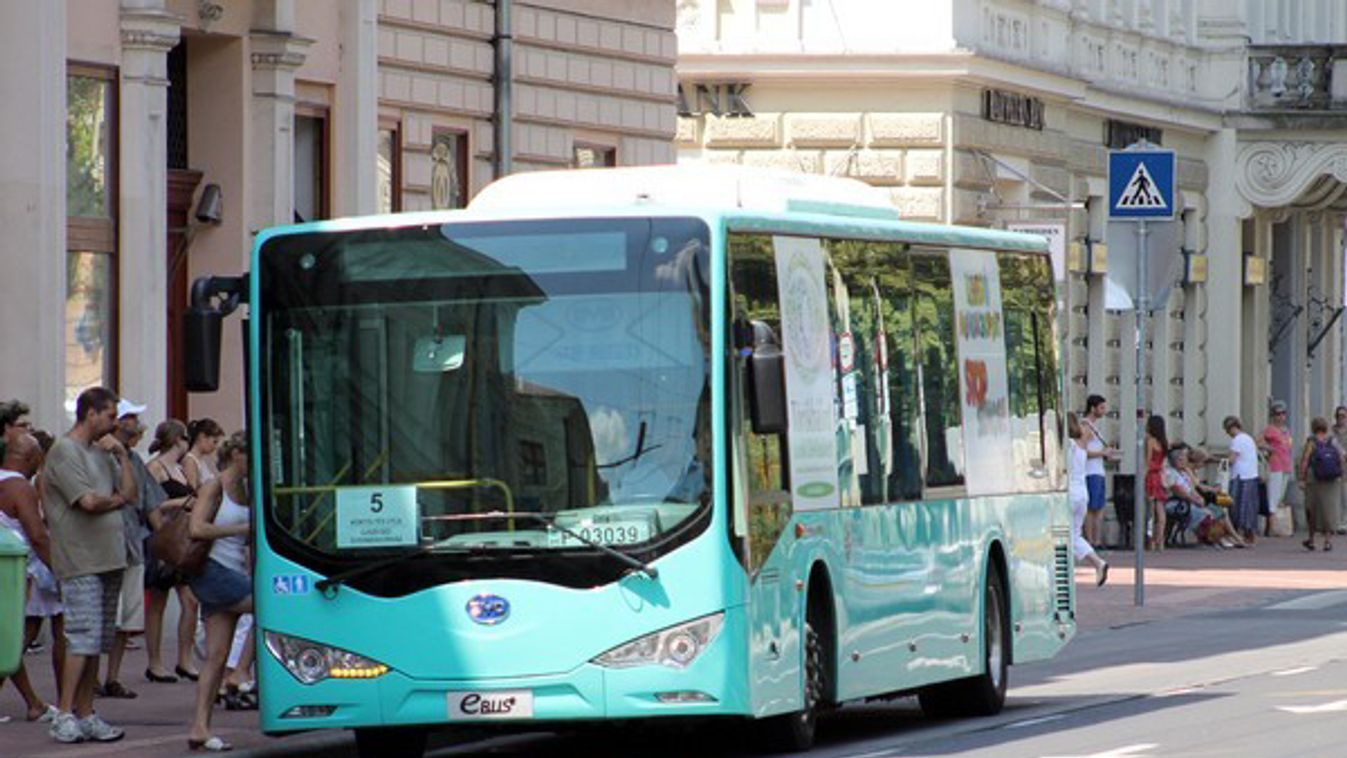 Elektromos buszokkal gyarapodik Szeged