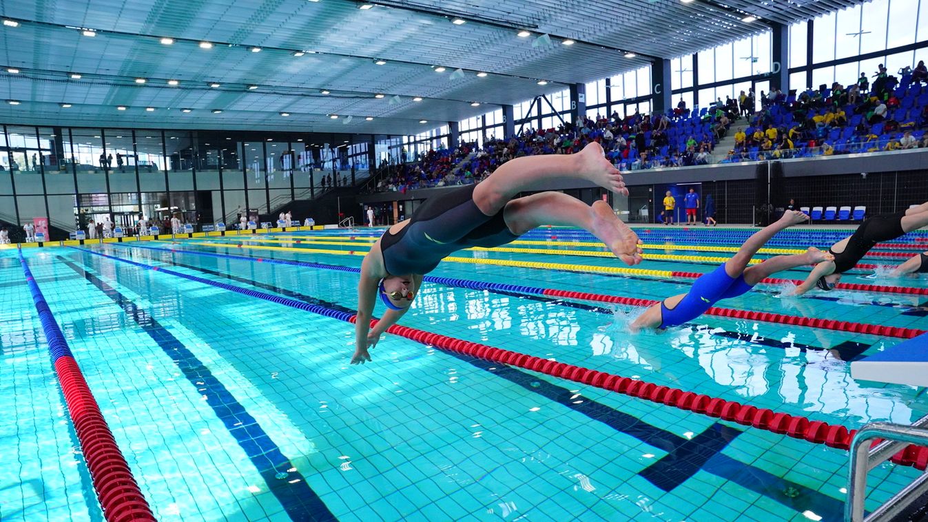 Nemzetközi úszóversenyt rendeznek hétvégén a Tiszavirág Sportuszodában