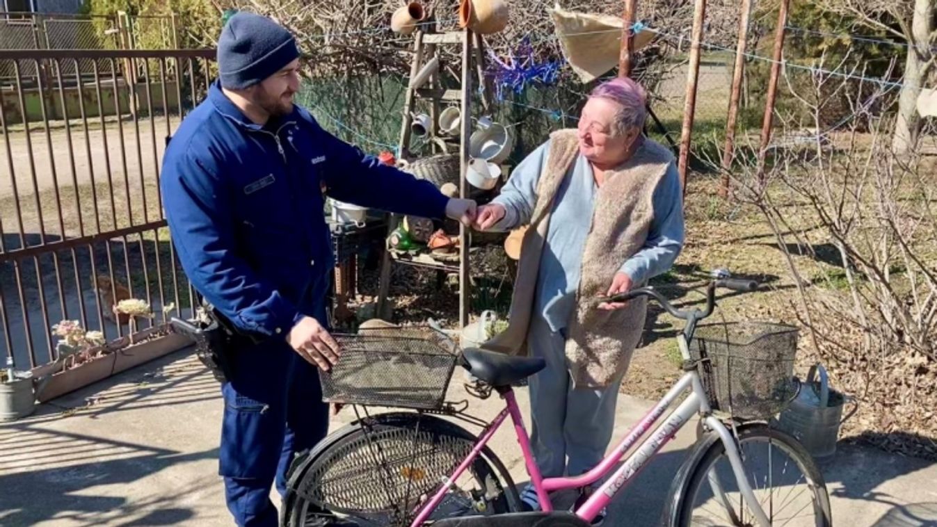 Előkerült az ellopott bicikli, vissza is adták gazdájának