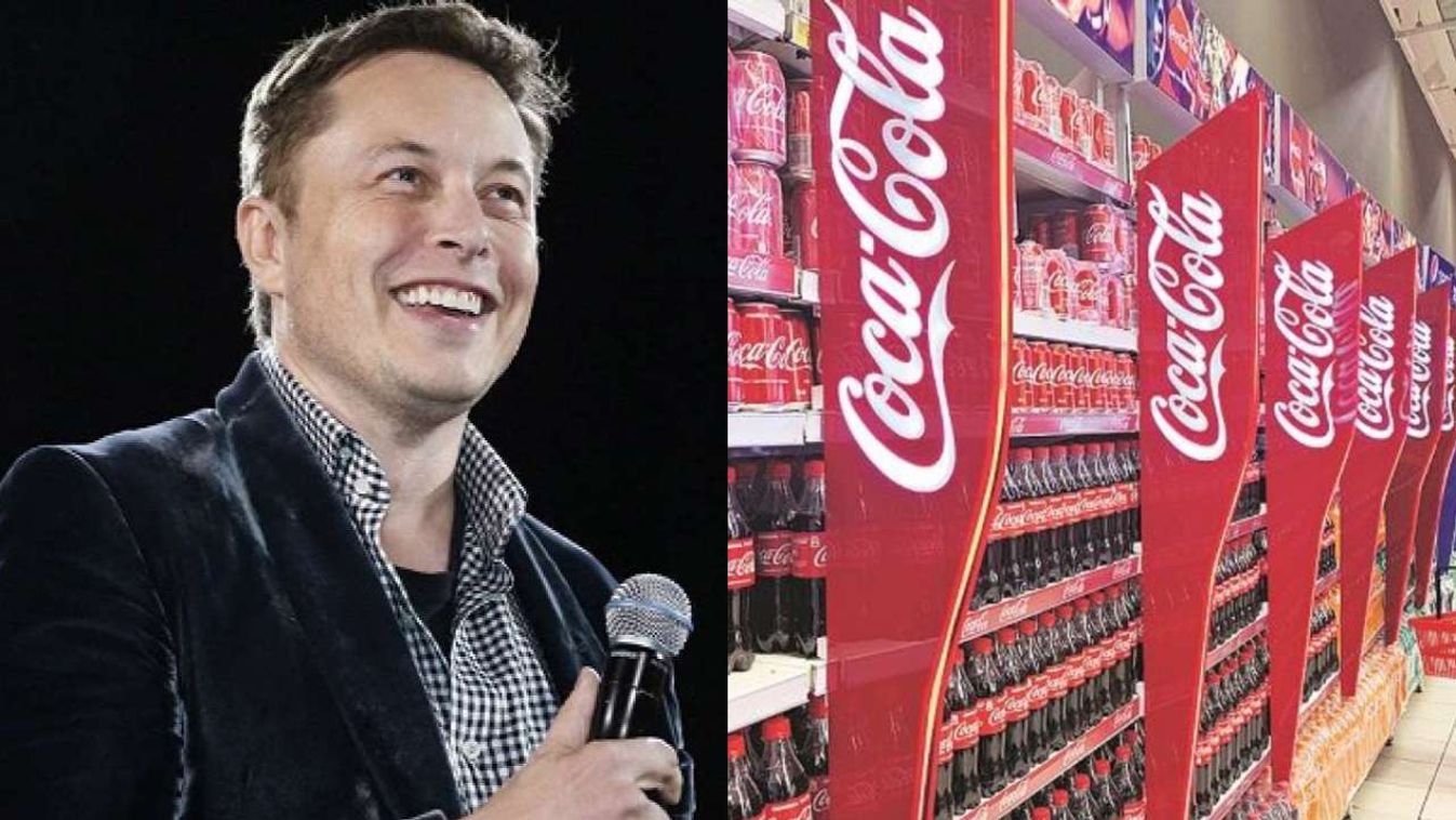 Elon Musk: megvenném a Coca-Colát is, hogy visszategyem a kokaint a kólába