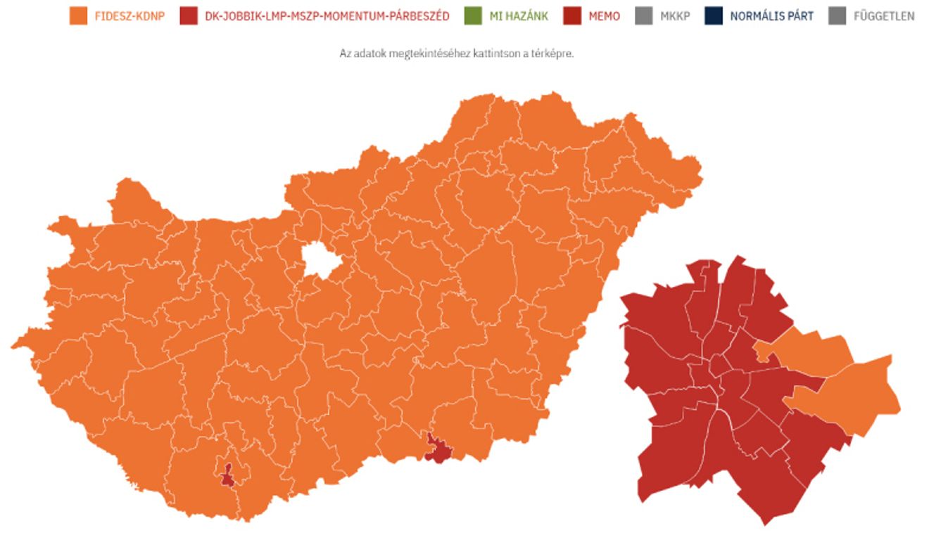Hatalmas győzelmet aratott a Fidesz-KDNP