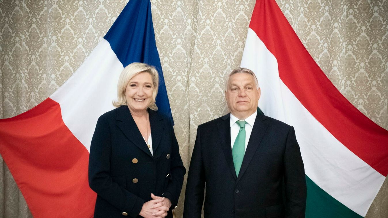 Orbán Marine Le Pennel találkozott