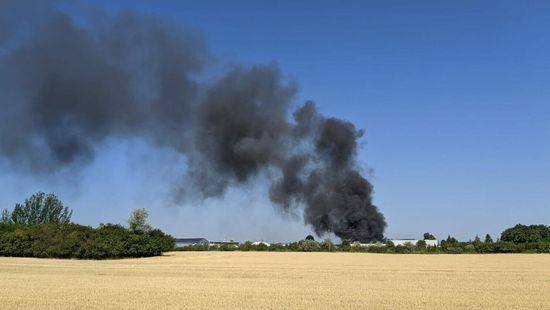 Kigyulladt a Sanex-gyár Szegeden