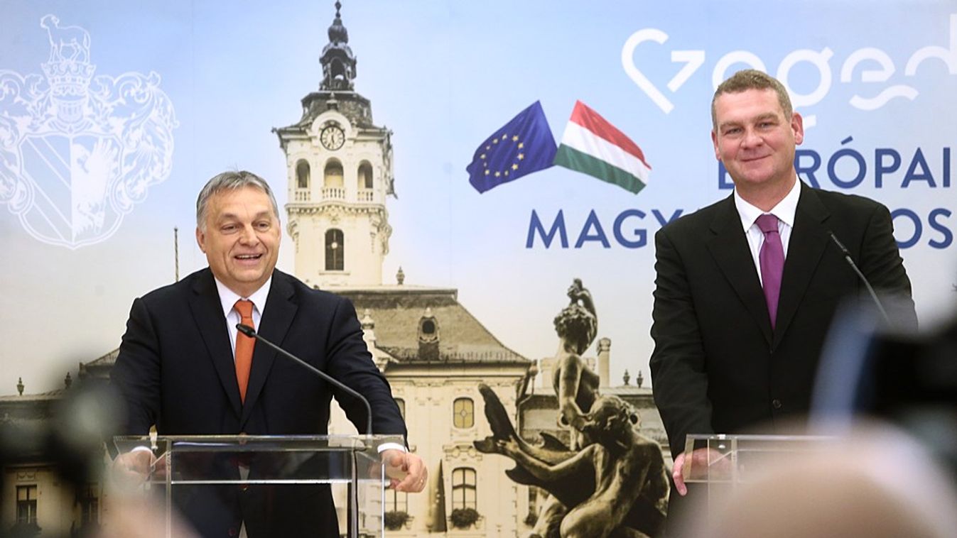 Orbán Viktor pénteken Szegedre látogat