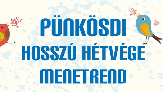 Így változik az SZKT, a MÁV és Volán menetrendje a pünkösdi hosszúhétvégén