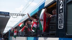 Úton a Csímsomlyó expressz és a Székely gyors a csíksomlyói búcsúra (galéria)