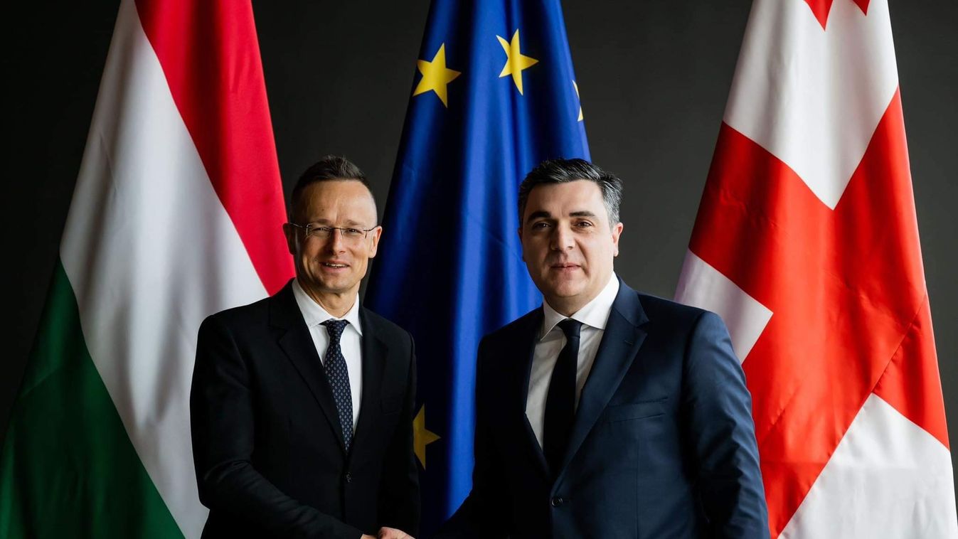 Magyarország nem látja akadályát annak, hogy Georgia ősszel megkapja az EU-tagjelölti státuszt