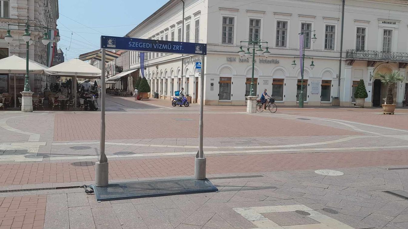 Tombol a kánikula, „sztrájkolnak" a párakapuk Szegeden
