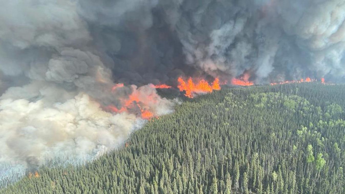 Magyarországot is elérte a kanadai erdőtűzhöz köthető füst