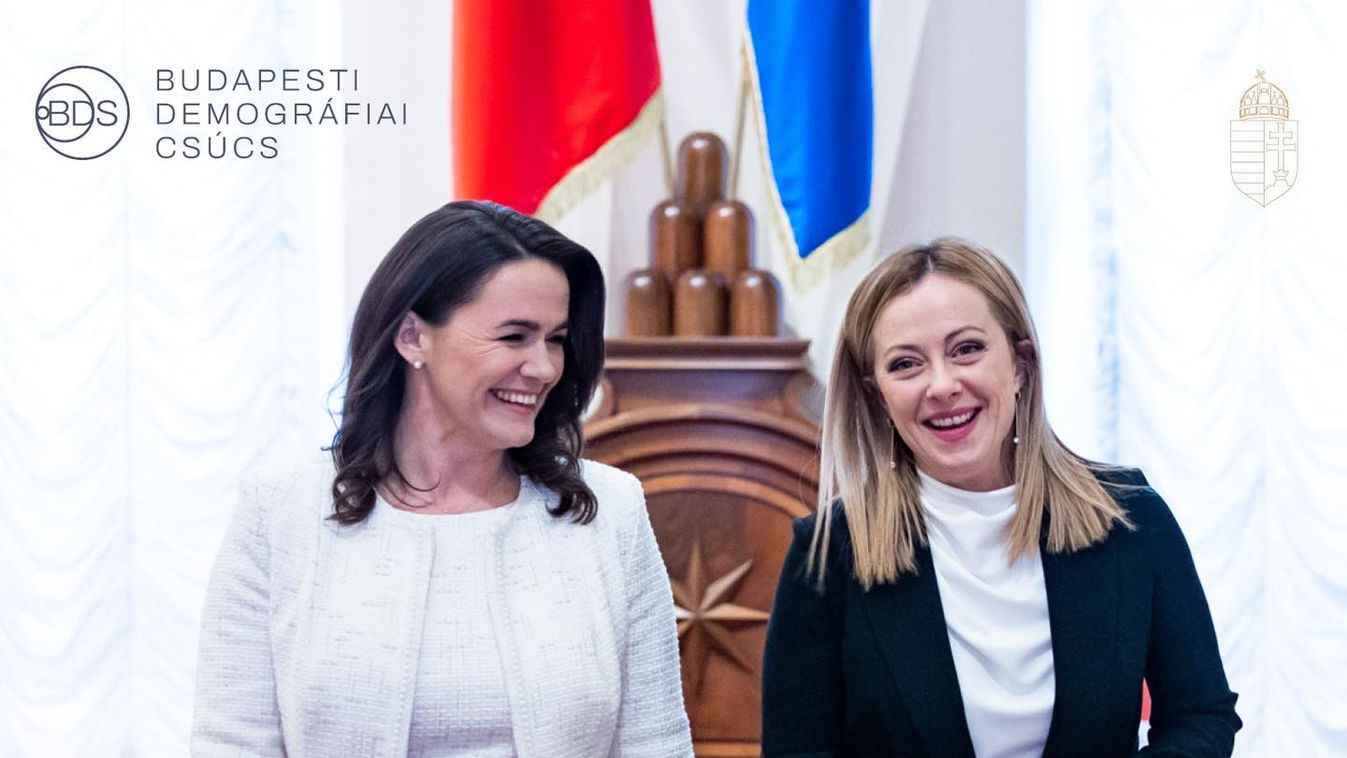 Giorgia Meloni lesz a Budapesti Demográfiai Csúcs egyik főelőadója