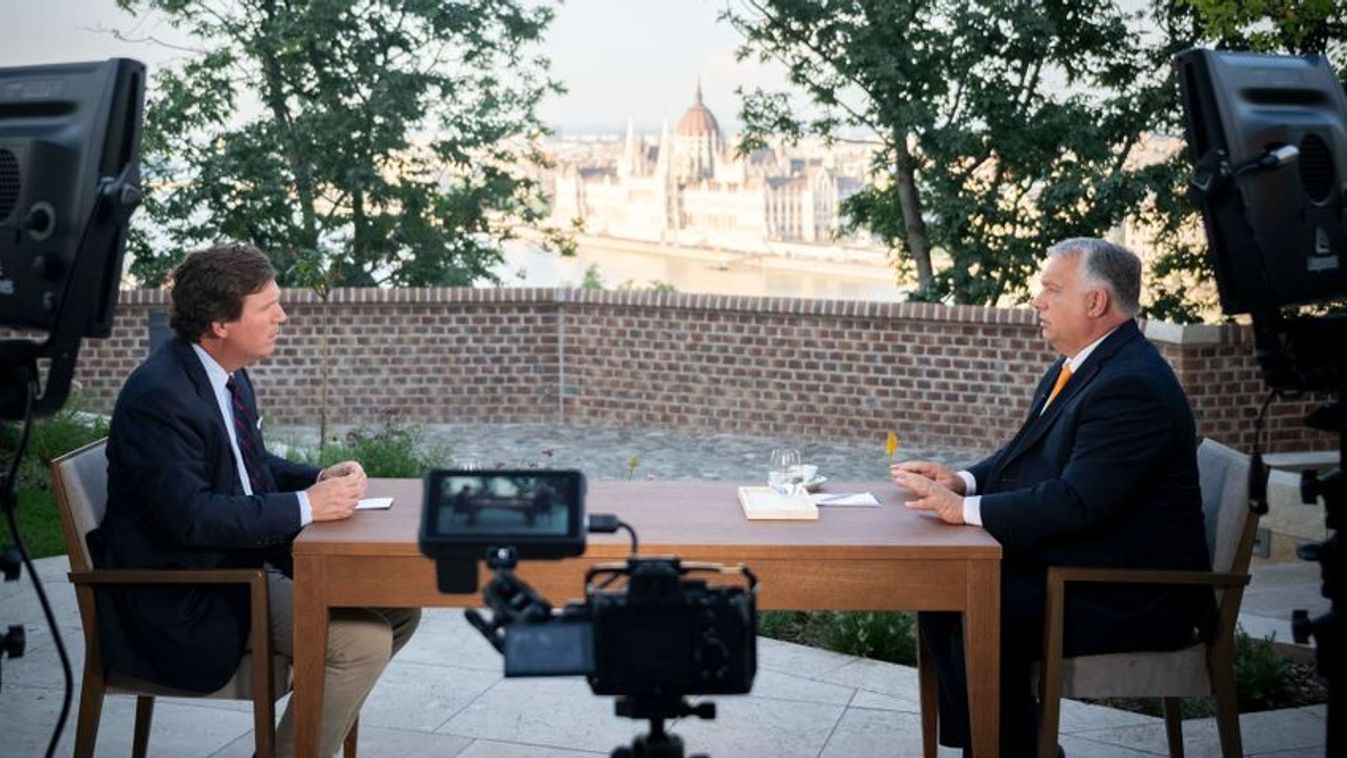 Első kézből tájékozódhattak az európai helyzetről az amerikai nézők Orbán Viktortól