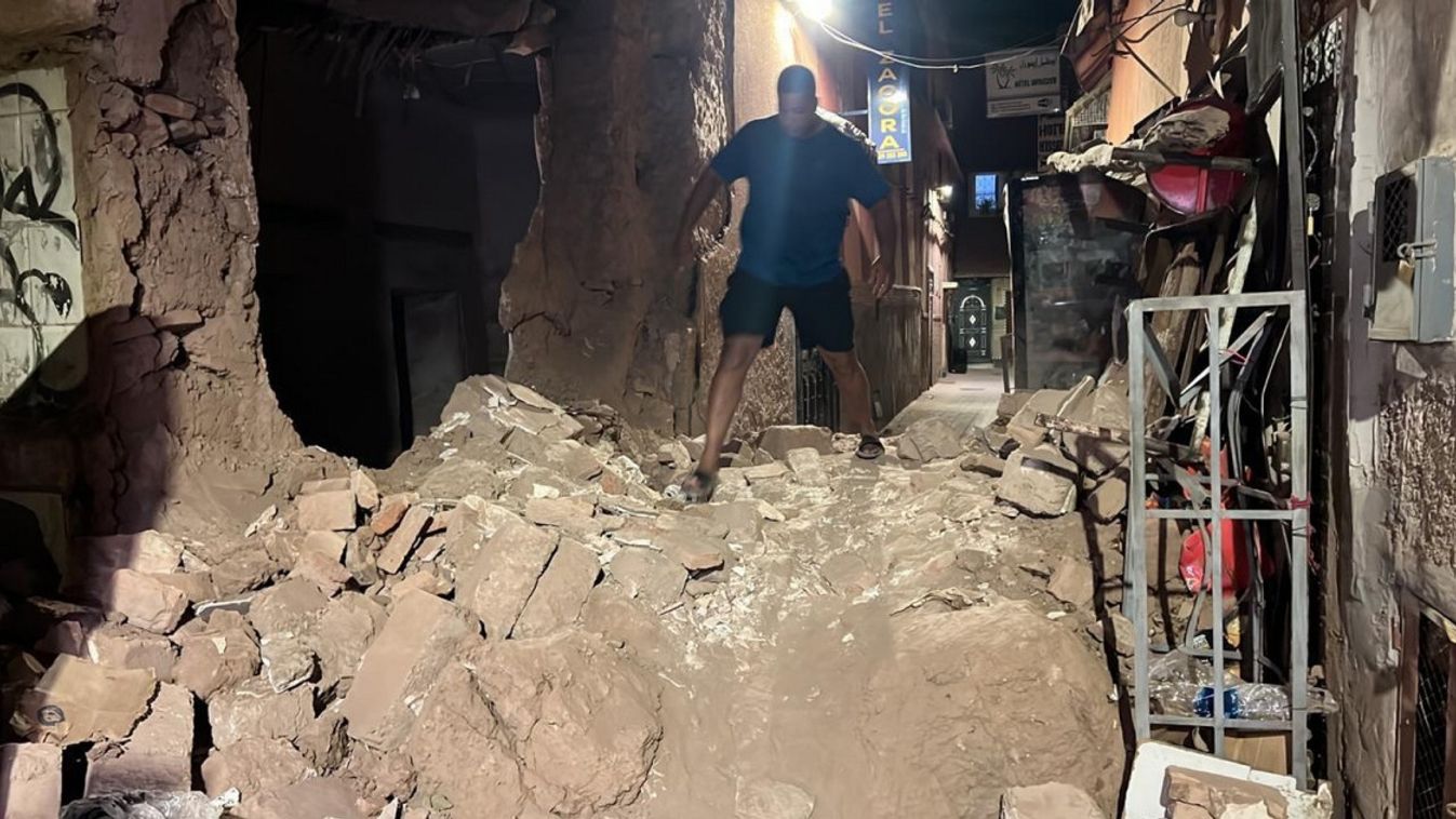 Nincs magyar áldozata a marokkói földrengésnek