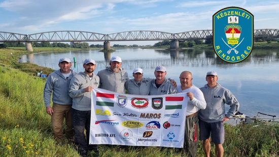 Európa bajnok a Magyar Nemzeti Rendőr Horgász Válogatott