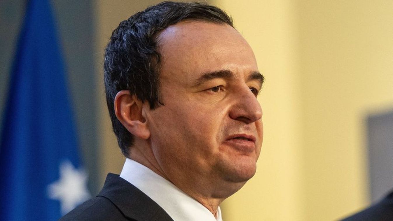 Albin Kurti: a francia-német javaslat gyakorlatilag Koszovó függetlenségének elismerését jelenti