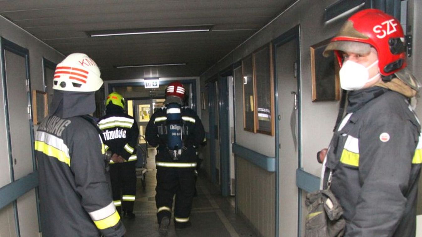 Tűz ütött ki a fehérvári kórházban