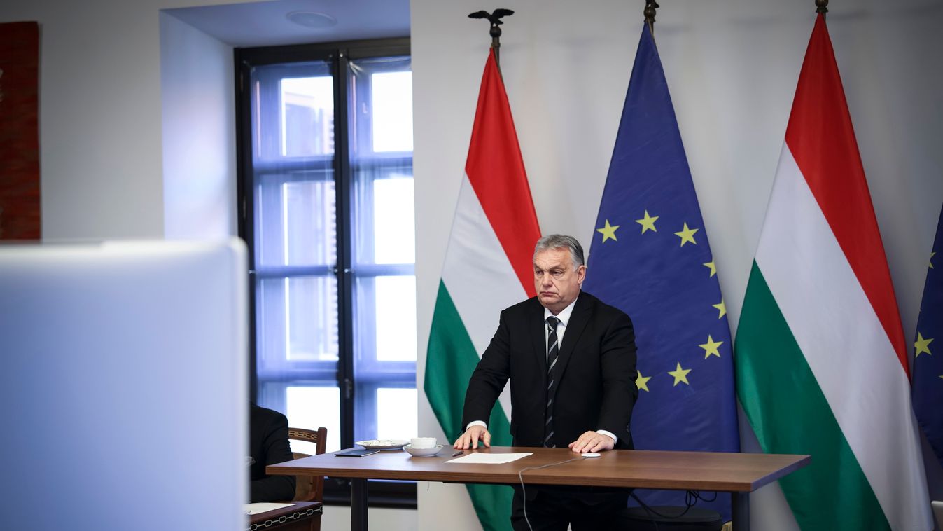 Orbán Viktor részt vett az EU-csúcsot előkészítő kormányfői egyeztetésen