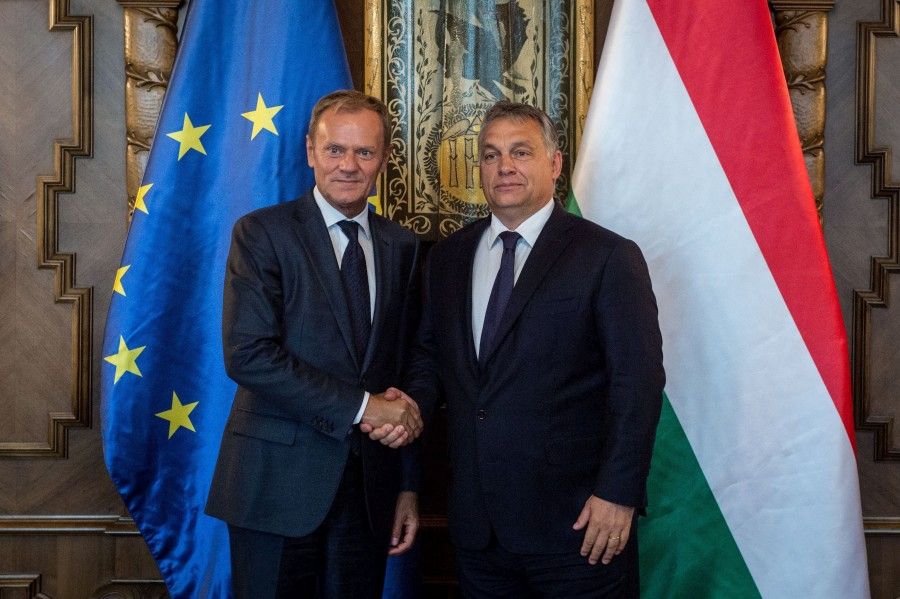 TUSK, Donald; Orbán Viktor