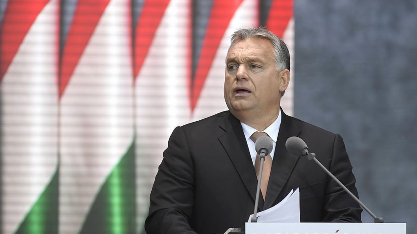 Orbán: a magyar nem hazardírozik a hazájával