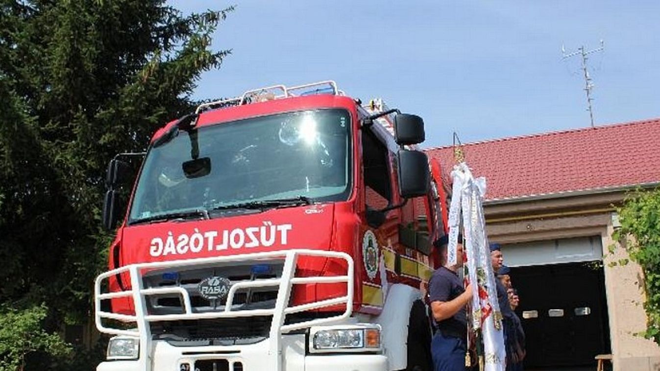 Új tűzoltóautóval gazdagodott a csongrádi parancsnokság