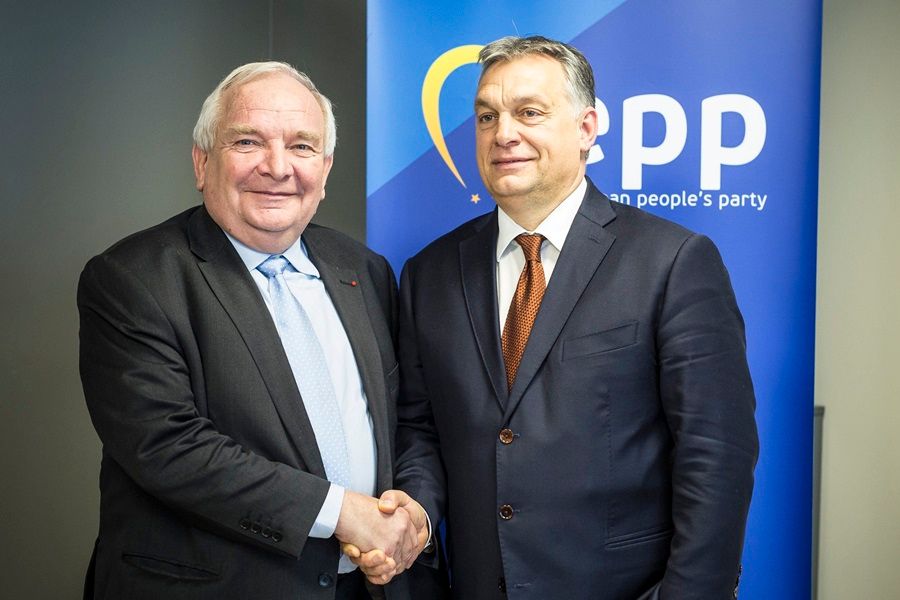 Orbán Viktor; Daul, Joseph