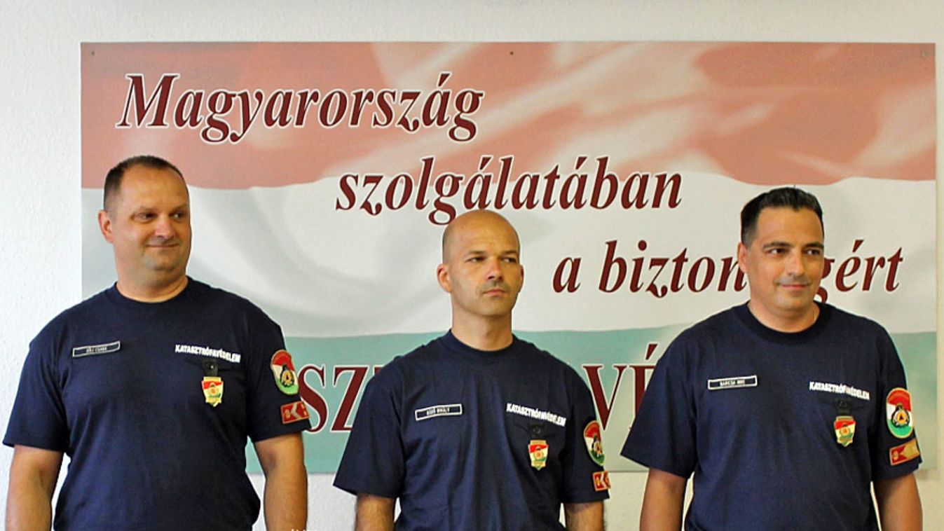 Szegedi tűzoltók kaptak elismerést