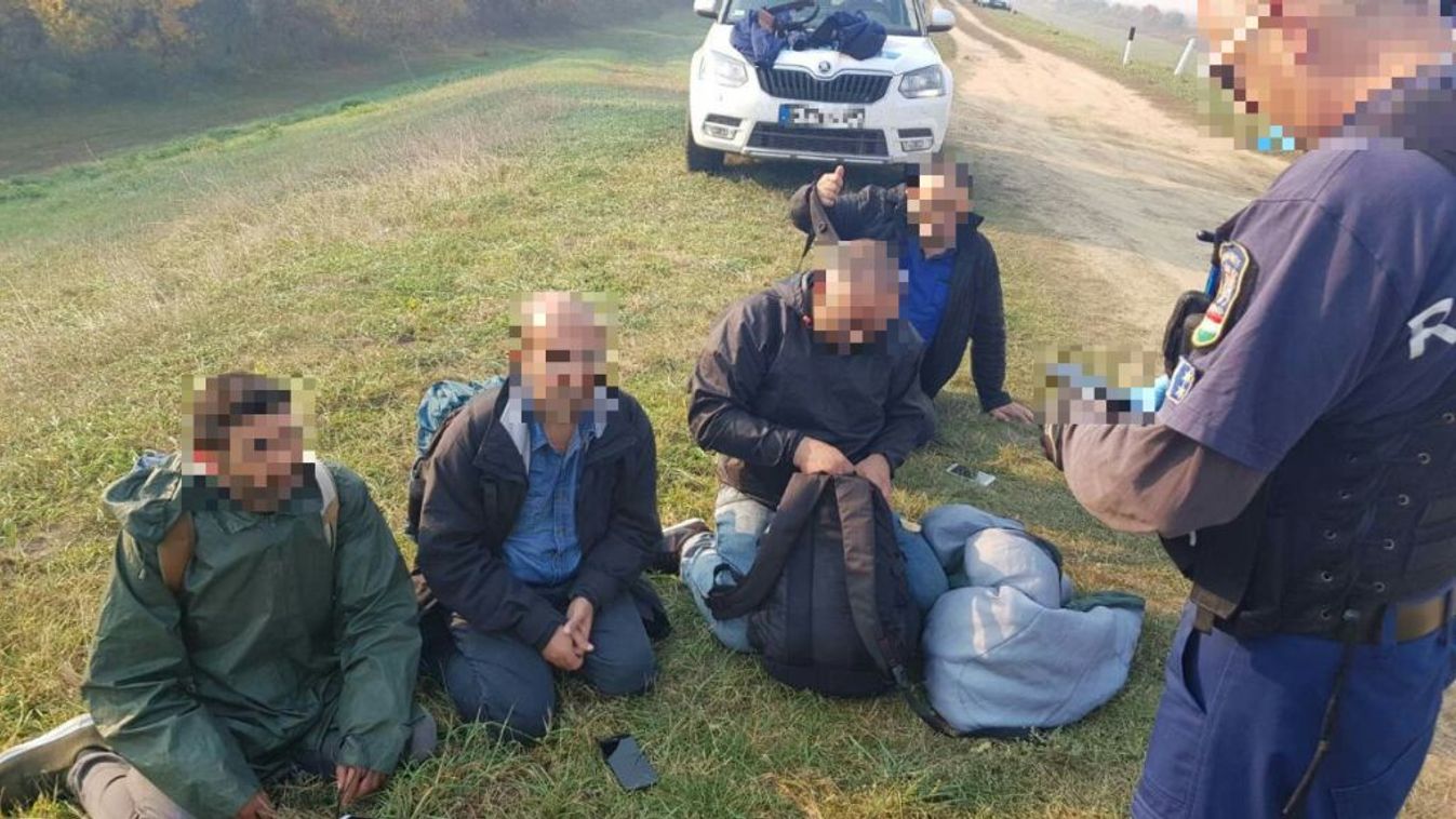 Újabb nyolc határsértőt tartóztattak fel a megyében