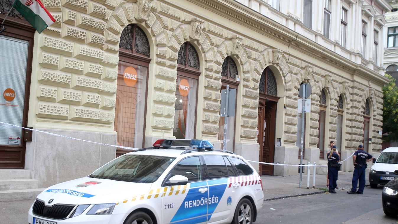 Elkapták a Fidesz irodába betörő férfit