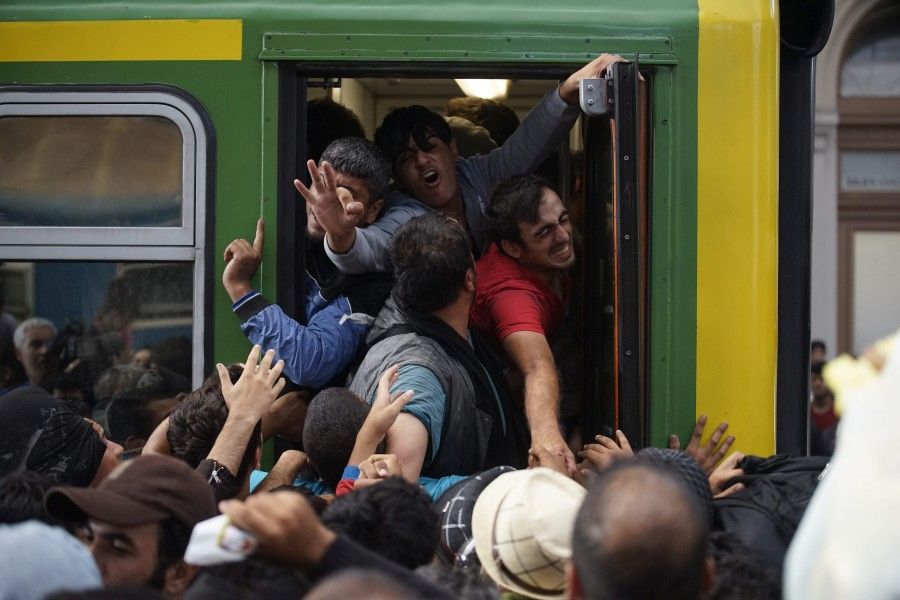 Illegális bevándorlós - Keleti pályaudvar
