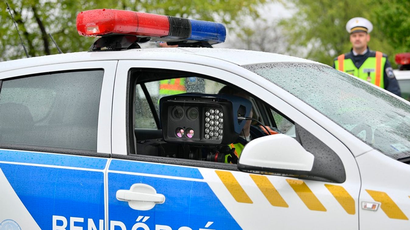 Szerdán egész napos sebességmérő akciót tart a rendőrség
